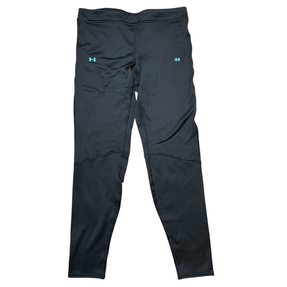 UNDER ARMOUR Coldgear Base 3.0 Leggings Black Size Large - Picture 1 of 7